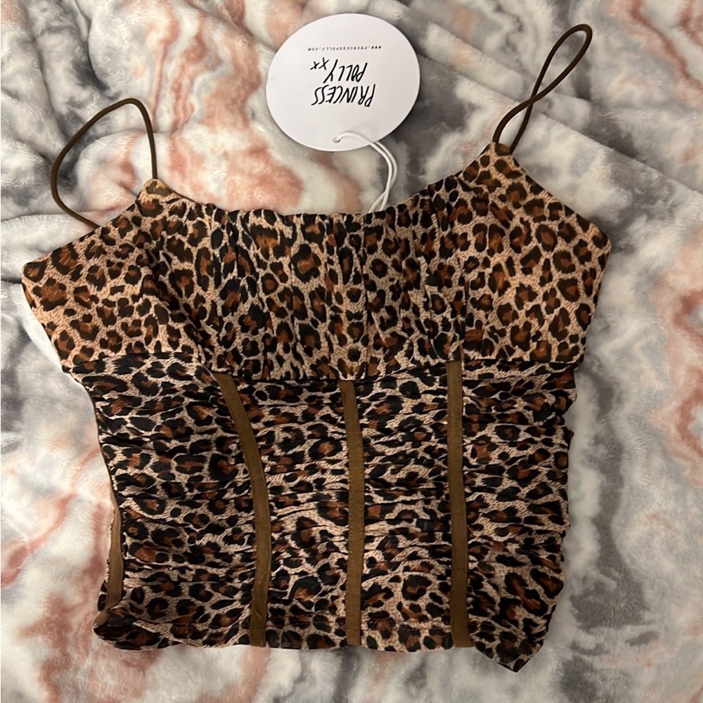 Princess Polly Leopard Print Women's Top